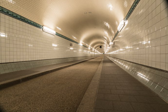 Hamburg. St. Pauli-Elbtunnel