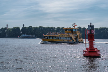 Hamburg. HADAG Flotte