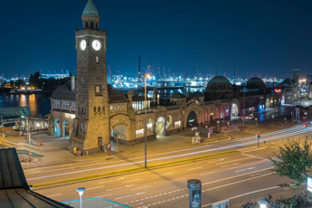 Hamburg. Pegelturm