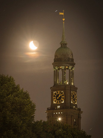 Hamburg. Hauptkirche St. Michaelis