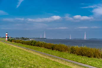 Hamburg. Elbe im Landkreis Stade