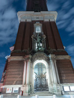 Hamburg. Kirchenturm