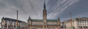 Hamburg. Hamburger Rathaus