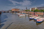 Hamburg. Speicherstadt. Zollkanal