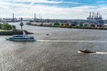 Hamburg. Blick vom Dockland