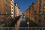 Hamburg. Speicherstadt. Kehrwiederfleet