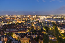 Hamburg. Abendliche Hamburg