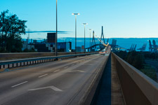 Hamburg. Köhlbrandbrücke