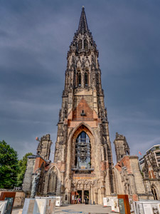 Hamburg. Mahnmal St. Nikolai