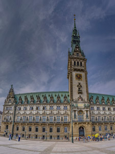 Hamburg. Hamburger Rathaus